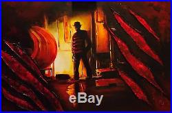 Original Painting NANCY'S NIGHTMARE-A Nightmare on Elm Street