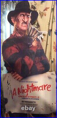 RARE nightmare on elm street part 2 rare freddy promo standee Excellent