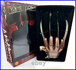 ROBERT ENGLUND SIGNED A Nightmare on Elm Street Freddy Metal Glove COA & PIC