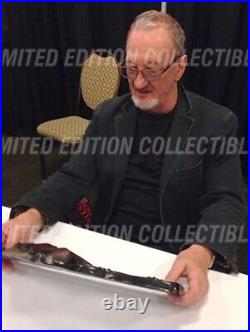 ROBERT ENGLUND SIGNED Nightmare On Elm Street Sign Freddy Krueger COA & PIC