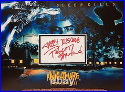 ROBERT ENGLUND Signed 11.5x15.5 Photo Display A NIGHTMARE ON ELM STREET COA