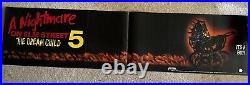 Rare 18x73 Nightmare On Elm Street 5 Original Media Video Release Poster