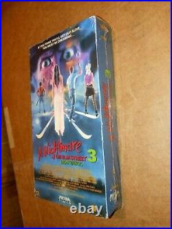 Rare VHS 1987 Nightmare On Elm Street 3 (Factory Sealed) Media Video Treasure