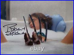 Robert Englund 16X12 Signed in Black Nightmare on Elm Street