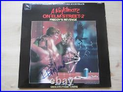 Robert Englund Autogramm signed LP-Cover A Nightmare On Elm Street 2 Vinyl