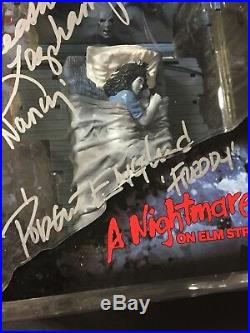 Robert Englund Heather Langenkamp Signed Nightmare On Elm Street Figure PROOF
