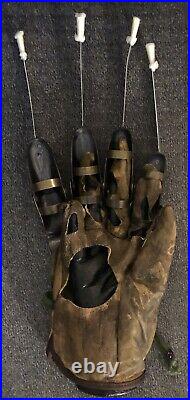 Robert Englund JSA Nightmare on Elm Street Inscrib Deluxe Replica Metal Glove 1