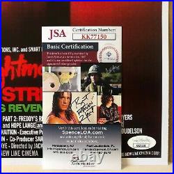 Robert Englund Signed 11x17 Photo Poster'a Nightmare On Elm Street 2' Jsa Coa