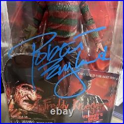 Robert Englund Signed A Nightmare On Elm Street Freddy's Dead NECA Figure PSA