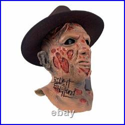 Robert Englund Signed A Nightmare on Elm Street Freddy Krueger Mask JSA COA