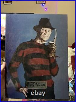 Robert Englund Signed Card And Photo Mount Display 16x12 Nightmare On Elm Street