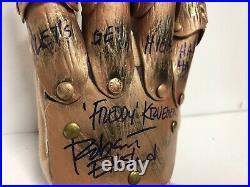 Robert Englund Signed Freddy Krueger Glove A Nightmare On Elm Street JSA COA