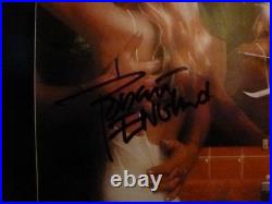 Robert Englund Signed Nightmare on Elm Street 2 12 Album Cover Vinyl AFTAL