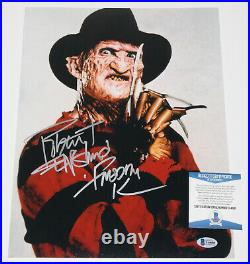 Robert Englund Signed'a Nightmare On Elm Street' 11x14 Photo 5 Beckett Coa Bas
