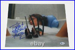 Robert Englund Signed'a Nightmare On Elm Street' 11x14 Photo Beckett Coa Bas