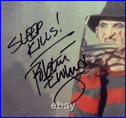 Robert Englund signed NIGHTMARE ON ELM STREET 8x10 Photo Insr Sleep Kills ACOA