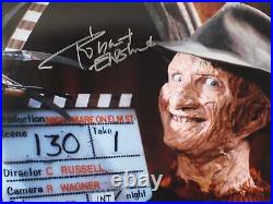 Robert Englund signed in Silver 16x12 Nightmare on Elm Street