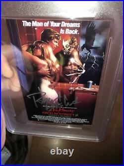 Robert englund signed Freddy Krueger A Nightmare On Elm Street Psa/dna Genuine