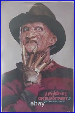 SEALED IN PLASTIC Nightmare On Elm Street 2 Freddy's Revenge Movie Horror Poster