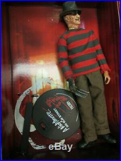 Sideshow A Nightmare On Elm Street Freddy Krueger 12 inch Action Figure Open Box