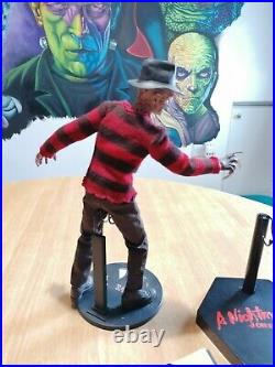 Sideshow Freddy Krueger 12 Inch Horror Action Figure Nightmare on Elm Street