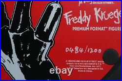 Sideshow Nightmare Elm Street Freddy Krueger 1/4 Premium Format Statue 484/1200