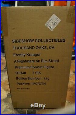 Sideshow Nightmare Elm Street Freddy Krueger Premium format figure New #339
