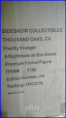 Sideshow Premium Format Freddy Krueger Nightmare on Elm Street RAR