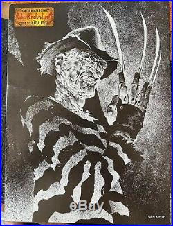 Signed Nightmare On Elm Street Comic Freddy Krueger Robert Englund COA