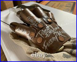 Signed Nightmare On Elm Street Glove Freddy Krueger Robert Englund COA