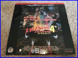 The Making Of A Nightmare Laserdisc Nightmare On Elm Street 4 Horror