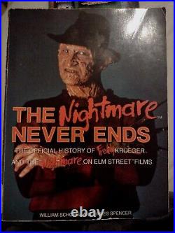 The Nightmare Never Ends by William Schoell and James Spencer Rare