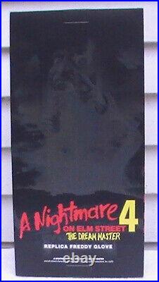 Trick or Treat Studios A Nightmare On Elm Street 4 Deluxe Freddy Glove