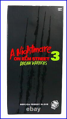Trick or Treat Studios NIGHTMARE ON ELM STREET 3 Dream Warriors Freddy Glove NEW