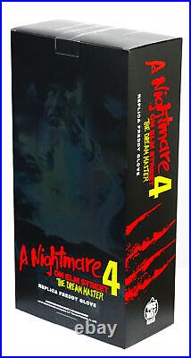 Trick or Treat Studios NIGHTMARE ON ELM STREET 4 Dream Master Freddy Glove NEW