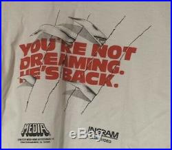 True Vintage Authentic A Nightmare On Elm Street 3 T-Shirt Horror 80s Rare Movie