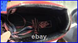 VANS X HOUSE Of TERROR Sk8-Hi, Nightmare On Elm Street Freddy Krueger, Size UK 7