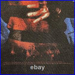 Vintage 02 Nightmare On Elm Street Movie Shirt Medium Freddy Krueger Horror