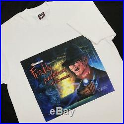 Vintage 90s Freddy Krueger Nightmare On Elm Street Gotlieb Horror Movie T-Shirt