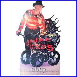 Vintage A Nightmare On Elm Street 5 The Dream Child New Line Cinema Standee