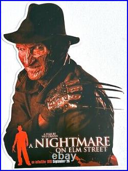 Vintage A Nightmare on Elm Street Video Store Hanging Freddy Krueger Banner