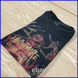 Vintage FEA Medium Black 17 Chest Horror Film T-Shirt Nightmare on Elm Street