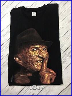 Vintage Freddy krueger T Shirt Mens Xl 1997 Nightmare On Elm Street Horror Vtg
