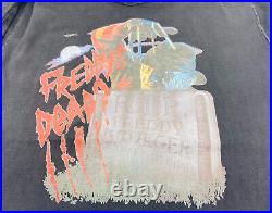 Vintage Freddys Dead Kreuger A Nightmare on Elm Street RIP Rare Size S T Shirt