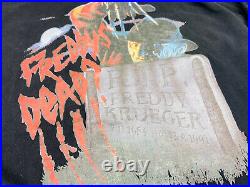 Vintage Freddys Dead Kreuger A Nightmare on Elm Street RIP Rare Size S T Shirt