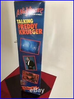 Vintage Matchbox 1989 Talking Freddy Krueger Doll Nightmare on Elm Street