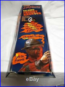 Vintage Matchbox A Nightmare On Elm Street Talking Freddy Krueger Action Figure