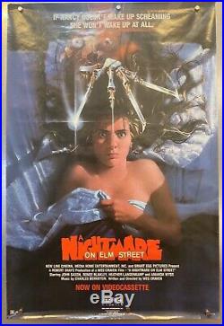 Vintage ROLLED Nightmare on Elm Street Poster 1985 Heather Langenkamp Nancy