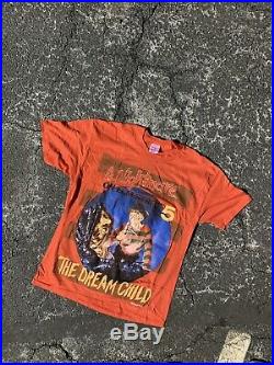 Vintage T-Shirt A Nightmare On Elm Street 5 1989 Horror Freddy Krueger Rare XL