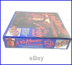 Vtg 1989 A Nightmare On Elm Street The Freddy Game Board Game #3700 RARE NIB